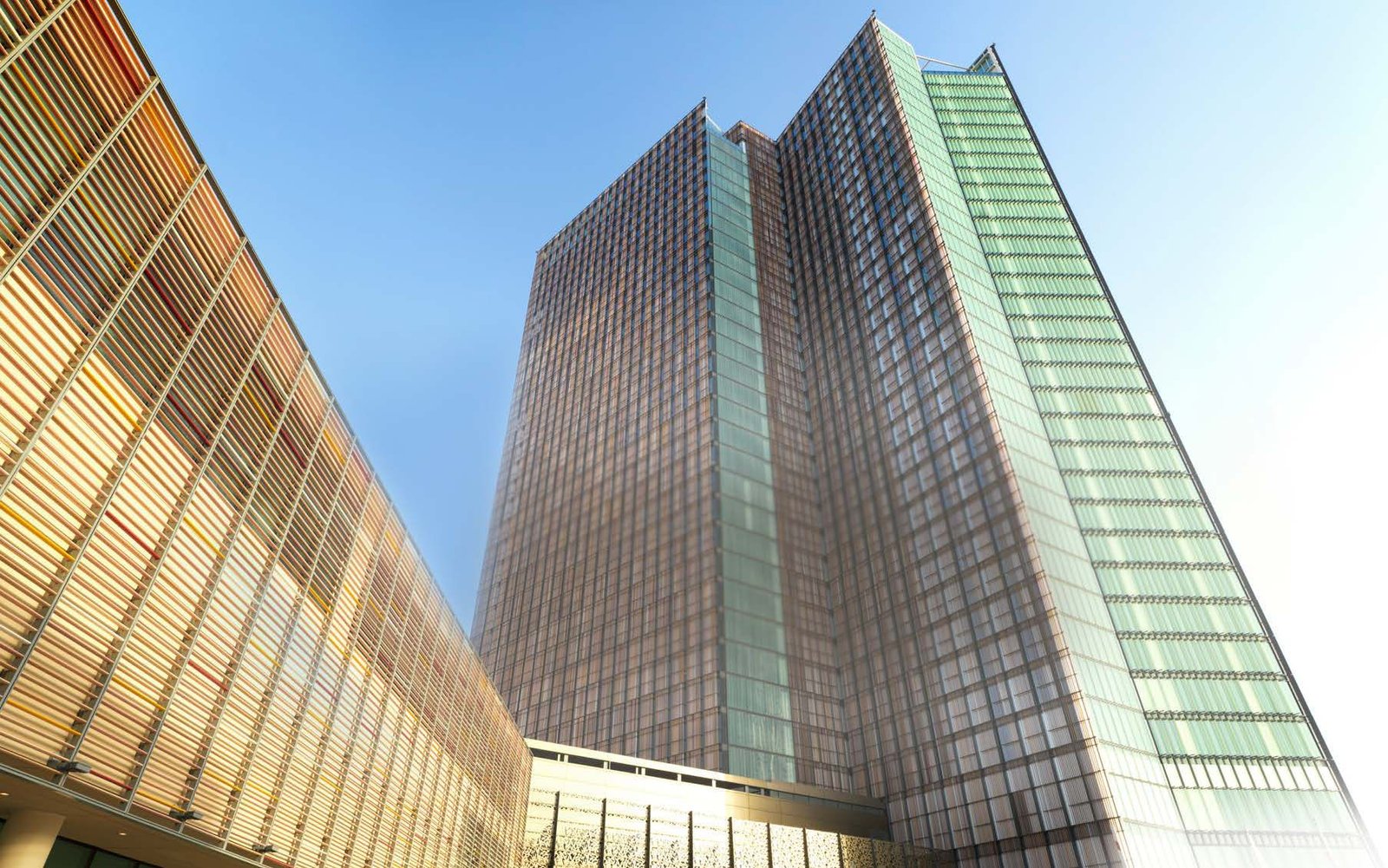 Four Seasons Hotel Abu Dhabi at Al Maryah Island iconic 34-storey tower luxury hotel with waterfront views in Abu Dhabi